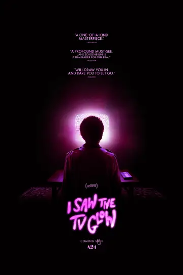 Poster to the movie "I Saw the TV Glow" #594495