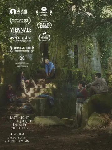 Poster to the movie "Last Night I Conquered the City of Thebes" #921214