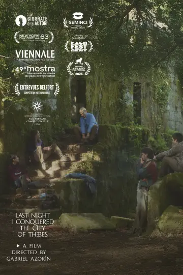 Poster to the movie "Last Night I Conquered the City of Thebes" #921217