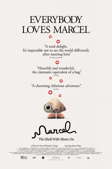 Poster to the movie "Marcel the Shell with Shoes On" #58797