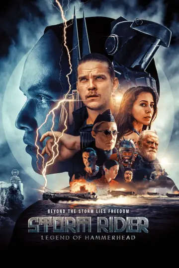 Poster to the movie "Storm Rider: Legend of Hammerhead" #652583