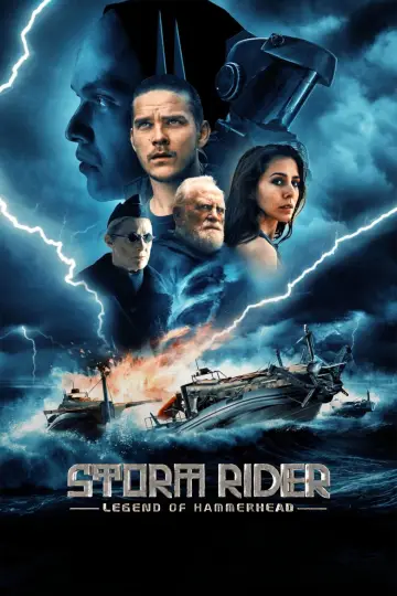 Poster to the movie "Storm Rider: Legend of Hammerhead" #796242