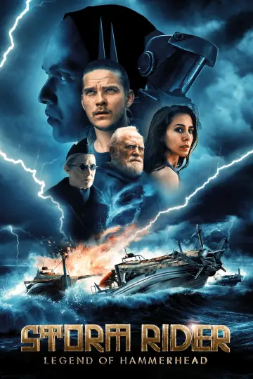 Poster to the movie "Storm Rider: Legend of Hammerhead" #975607