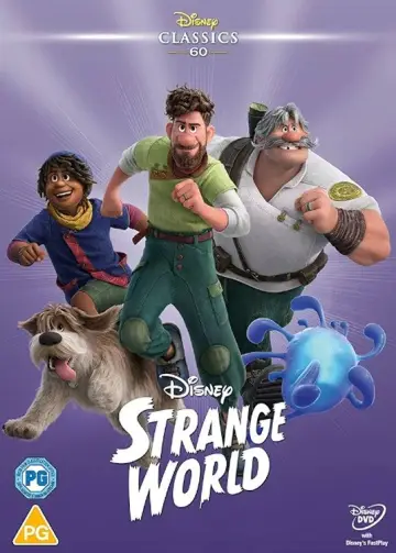 Poster to the movie "Strange World" #694477