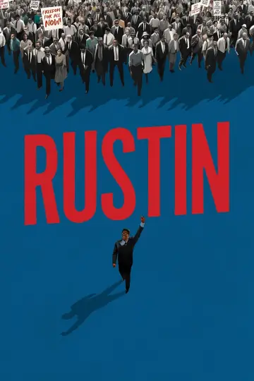Poster to the movie "Rustin" #60708