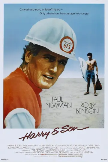 Poster to the movie "Harry & Son" #1860684