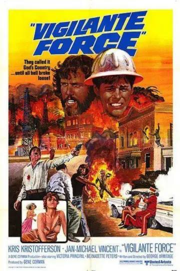 Poster to the movie "Vigilante Force" #1874386
