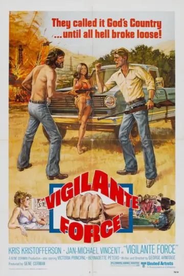 Poster to the movie "Vigilante Force" #1874387