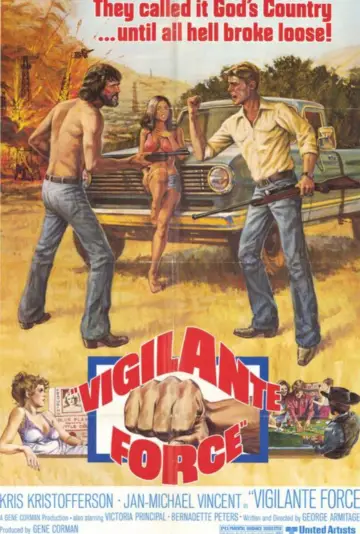 Poster to the movie "Vigilante Force" #1874389