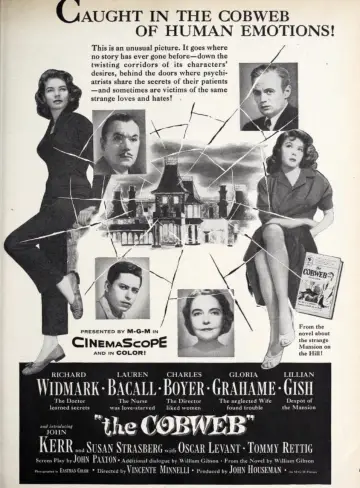 Poster to the movie "The Cobweb" #1850817