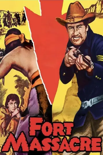 Poster to the movie "Fort Massacre" #1127812