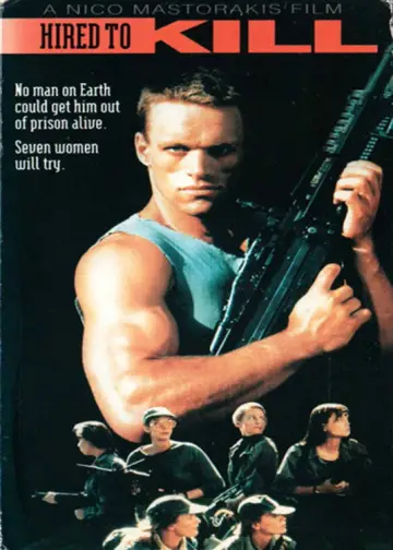 Poster to the movie "Hired to Kill" #1639906