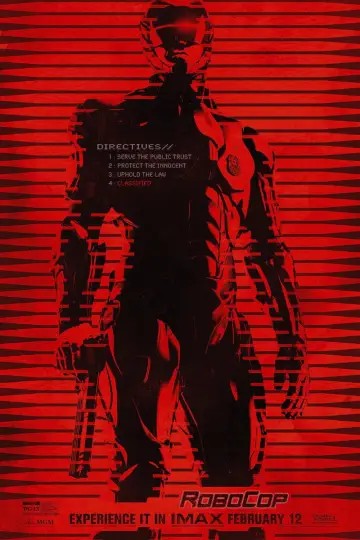 Poster to the movie "RoboCop" #807031