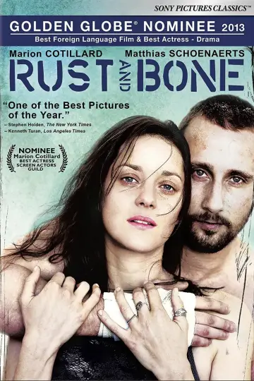 Poster to the movie "Rust and Bone" #234836