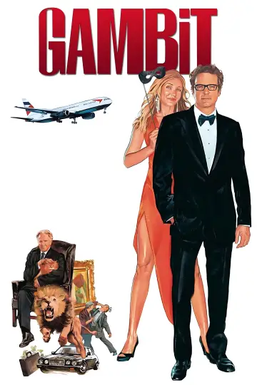 Poster to the movie "Gambit" #895255