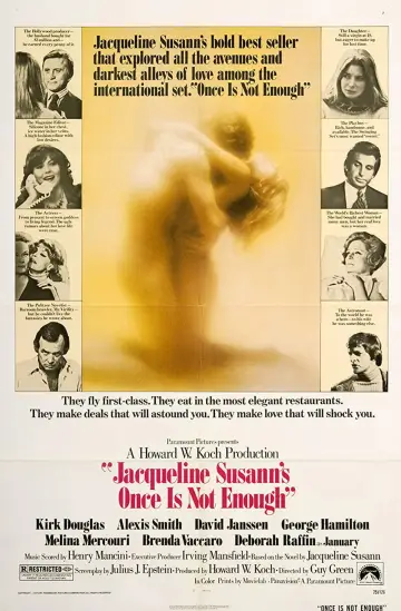 Poster to the movie "Once Is Not Enough" #930797