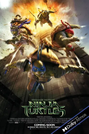 Poster to the movie "Teenage Mutant Ninja Turtles" #587817