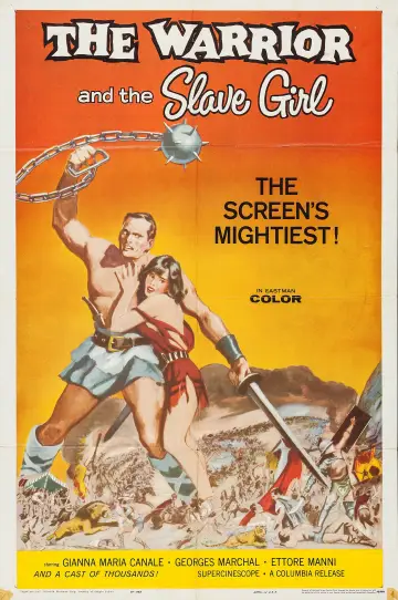 Poster to the movie "The Warrior and the Slave Girl" #1621237