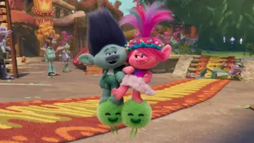 Backdrop to the movie "Trolls Band Together" #162918