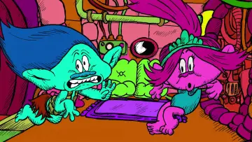 Backdrop to the movie "Trolls Band Together" #627507