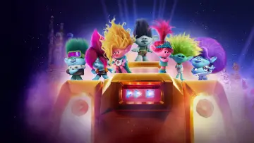 Backdrop to the movie "Trolls Band Together" #846709