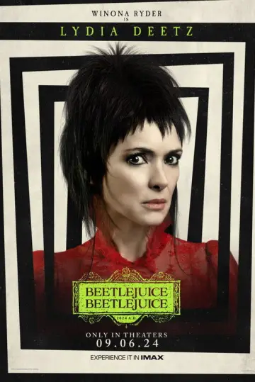 Poster to the movie "Beetlejuice Beetlejuice" #566350
