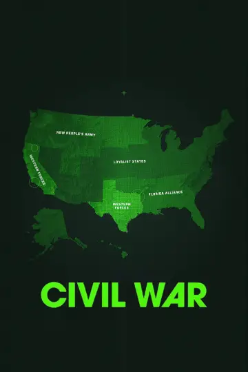 Poster to the movie "Civil War" #559976
