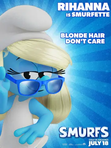 Poster to the movie "Smurfs" #564819