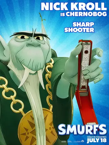 Poster to the movie "Smurfs" #564831