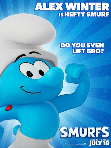 Poster to the movie "Smurfs" #564834