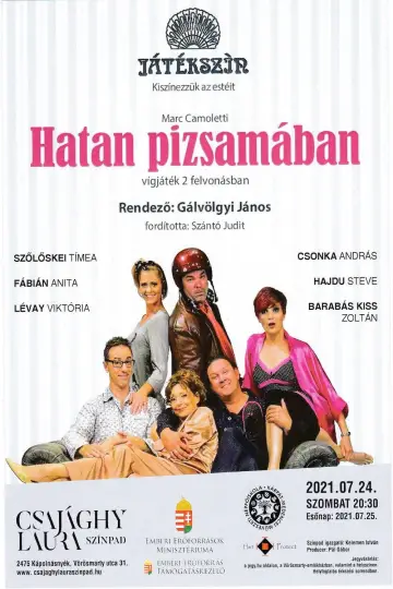 Hatan in Pajamas Poster