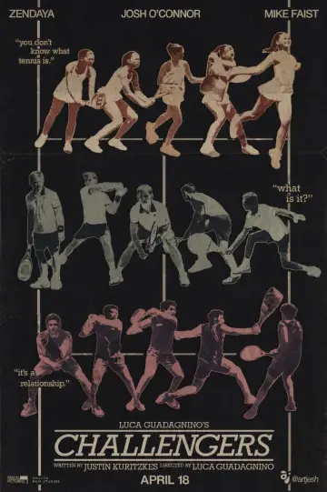 Poster to the movie "Challengers" #1923114