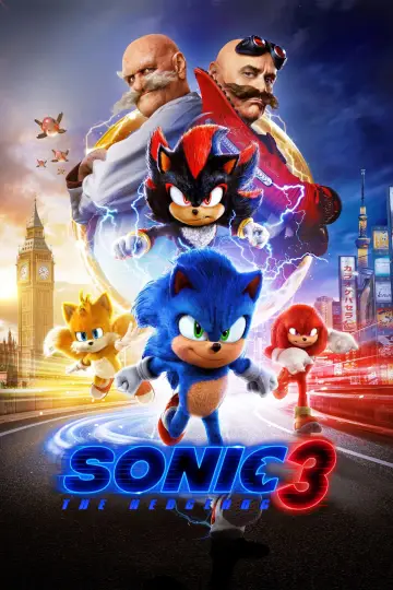 Poster to the movie "Sonic the Hedgehog 3" #551884