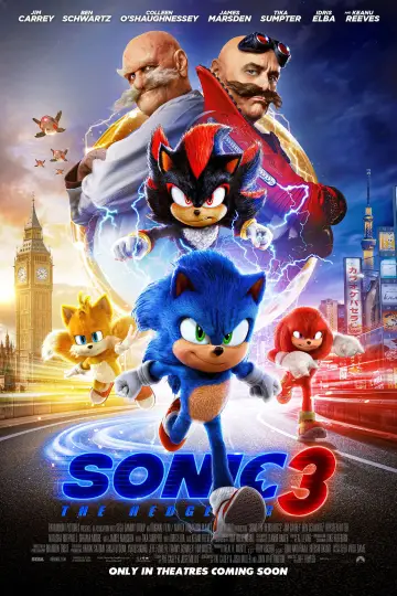 Poster to the movie "Sonic the Hedgehog 3" #551961
