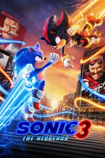 Poster to the movie "Sonic the Hedgehog 3" #551966