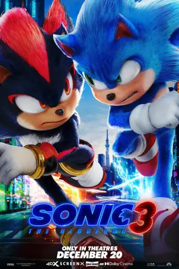 Poster to the movie "Sonic the Hedgehog 3" #552026
