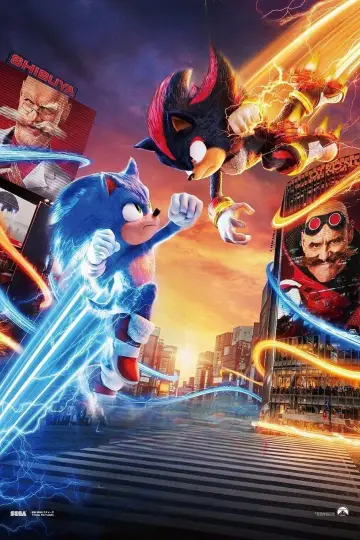 Poster to the movie "Sonic the Hedgehog 3" #552067