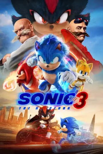 Poster to the movie "Sonic the Hedgehog 3" #552087