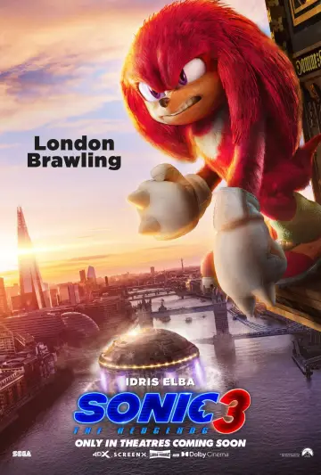 Poster to the movie "Sonic the Hedgehog 3" #552194