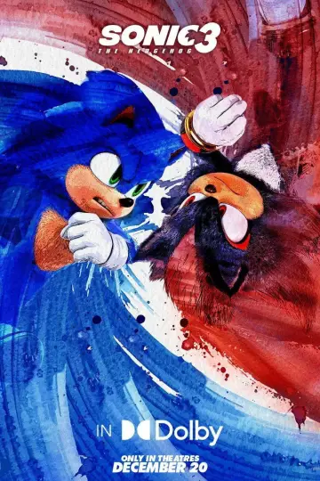 Poster to the movie "Sonic the Hedgehog 3" #552220