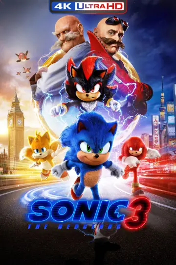 Poster to the movie "Sonic the Hedgehog 3" #552292
