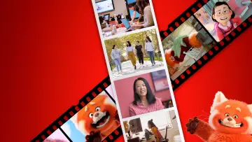 Backdrop to the movie "Embrace the Panda: Making Turning Red" #1822019