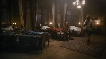 Backdrop to the movie "The Three Investigators and the Dragon
