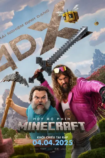 Poster to the movie "A Minecraft Movie" #530544