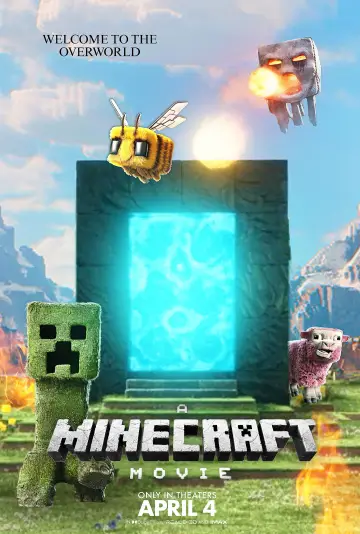 Poster to the movie "A Minecraft Movie" #530557