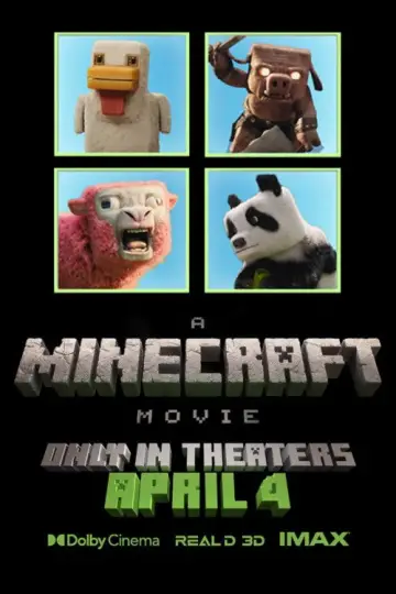 Poster to the movie "A Minecraft Movie" #530606