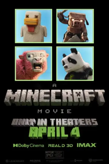 Poster to the movie "A Minecraft Movie" #530607