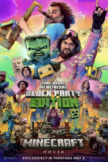 Poster to the movie "A Minecraft Movie" #530656