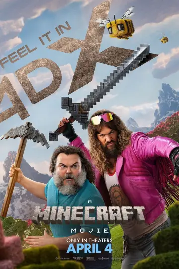 Poster to the movie "A Minecraft Movie" #530684
