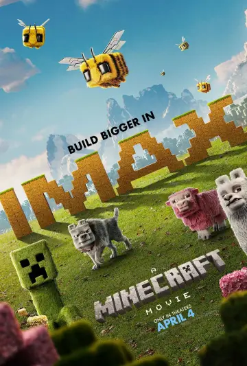 Poster to the movie "A Minecraft Movie" #530731